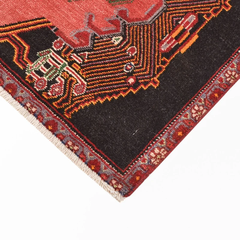Perserteppich - Nomadic - 54 x 77 cm - hellrot