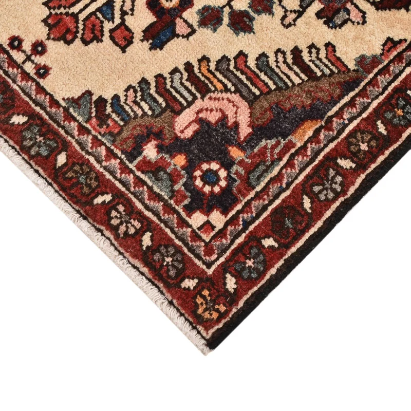 Perserteppich - Nomadic - 60 x 77 cm - hellbeige