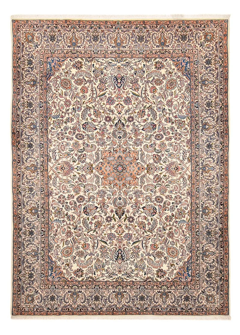Rafsanjan Teppich 220x310cm - Perserteppich - creme