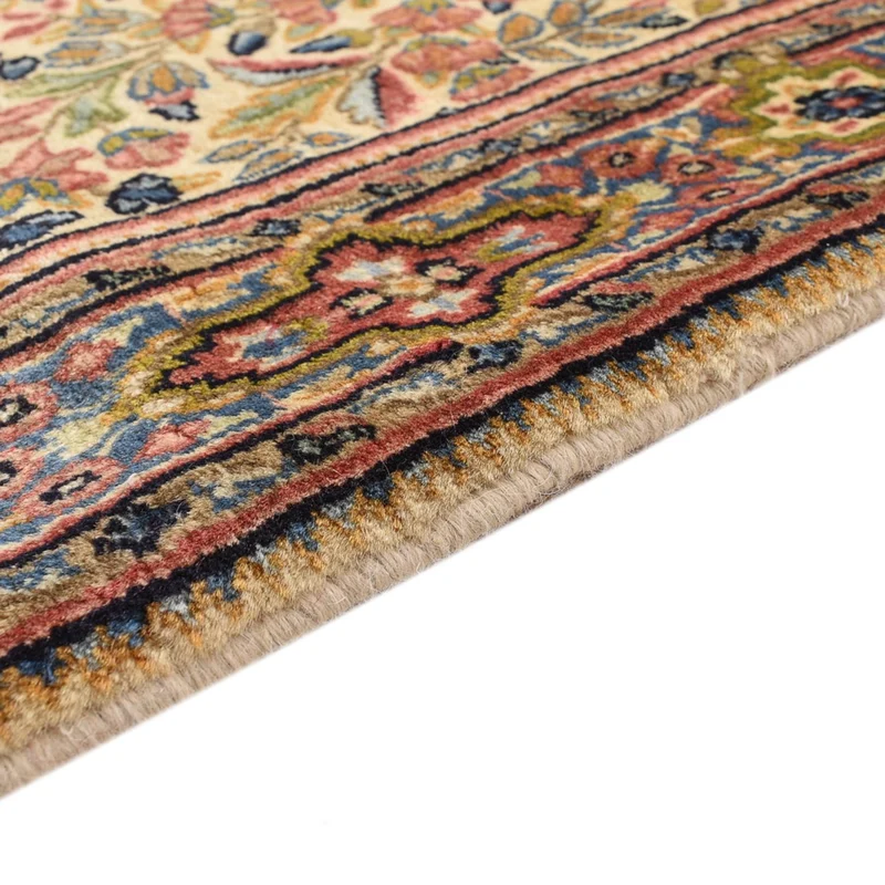 Rafsanjan Teppich 79x385cm - Perserteppich - hellbeige