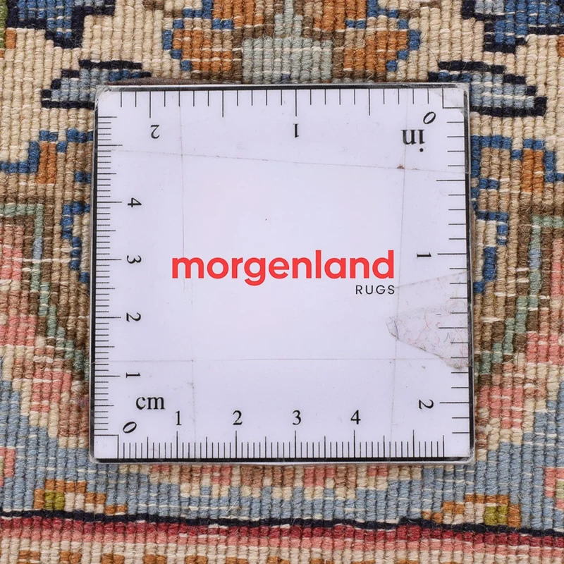 Rafsanjan Teppich 79x385cm - Perserteppich - hellbeige