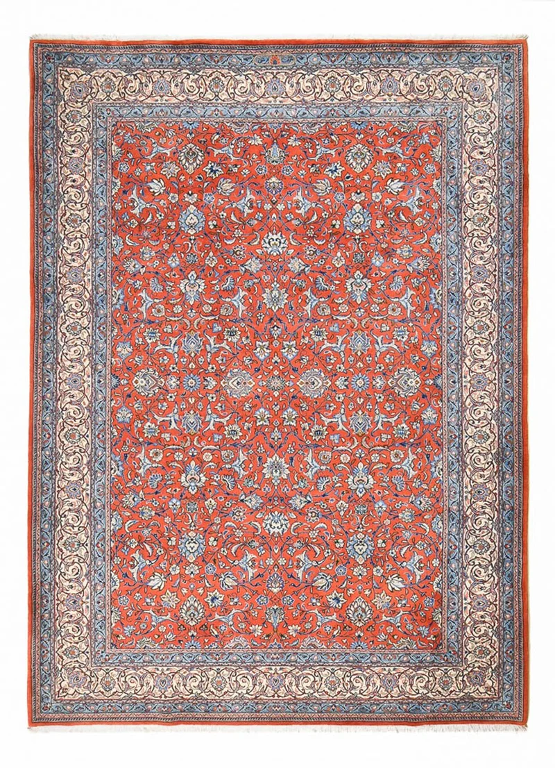 Golpayegan Teppich 252x358cm - Perserteppich - rot
