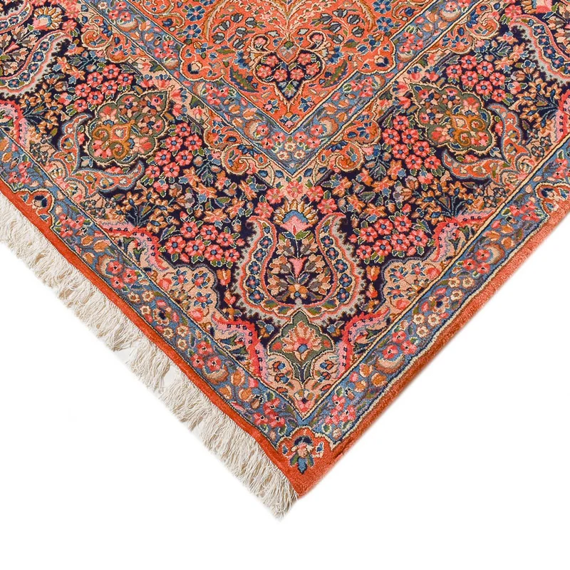 Rafsanjan Teppich 250x345cm - Perserteppich - dunkelbeige