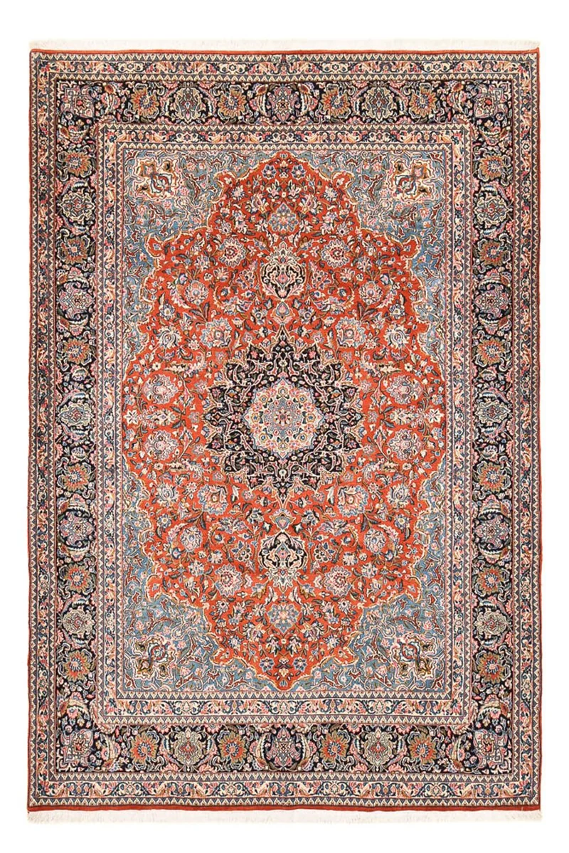 Rafsanjan Teppich 220x322cm - Perserteppich - rot