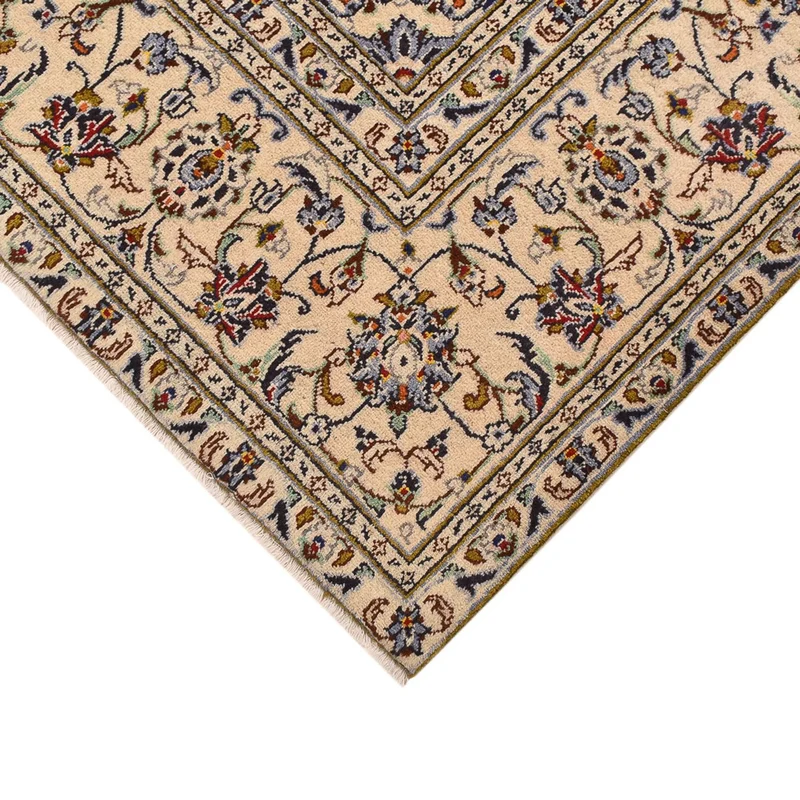 Keshan Teppich 196x295cm - Perserteppich - hellbeige