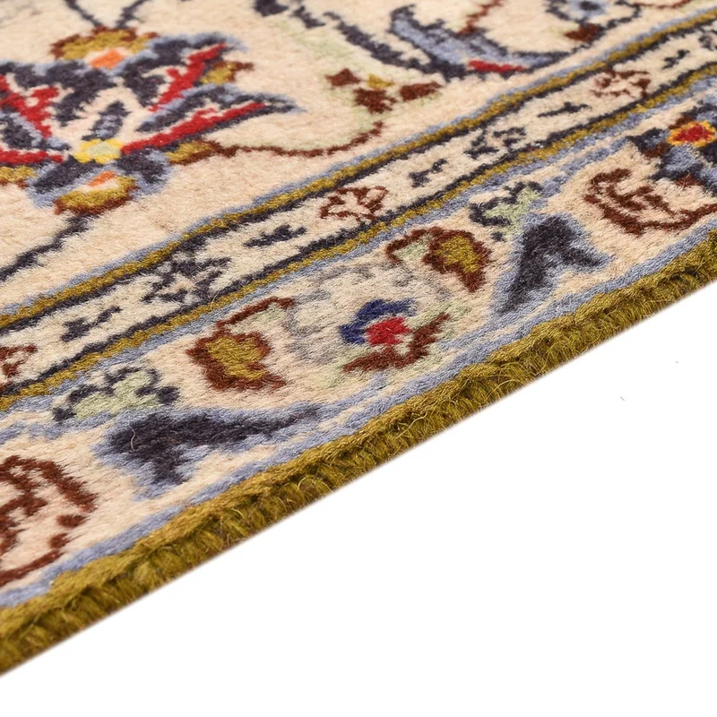 Keshan Teppich 196x295cm - Perserteppich - hellbeige