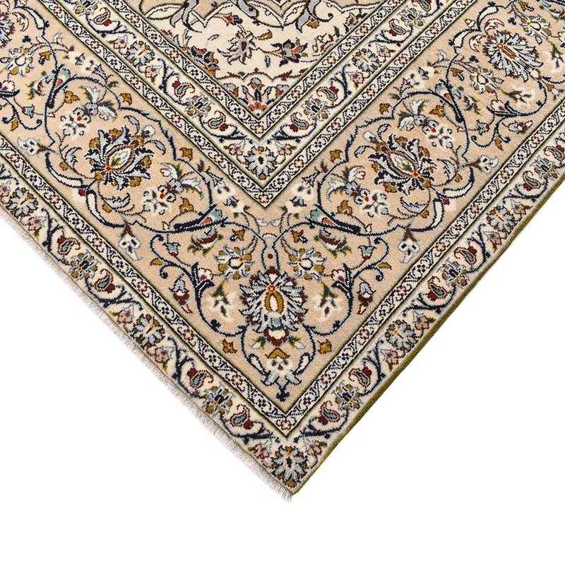 Perserteppich - Keshan - 288 x 400 cm - hellbeige