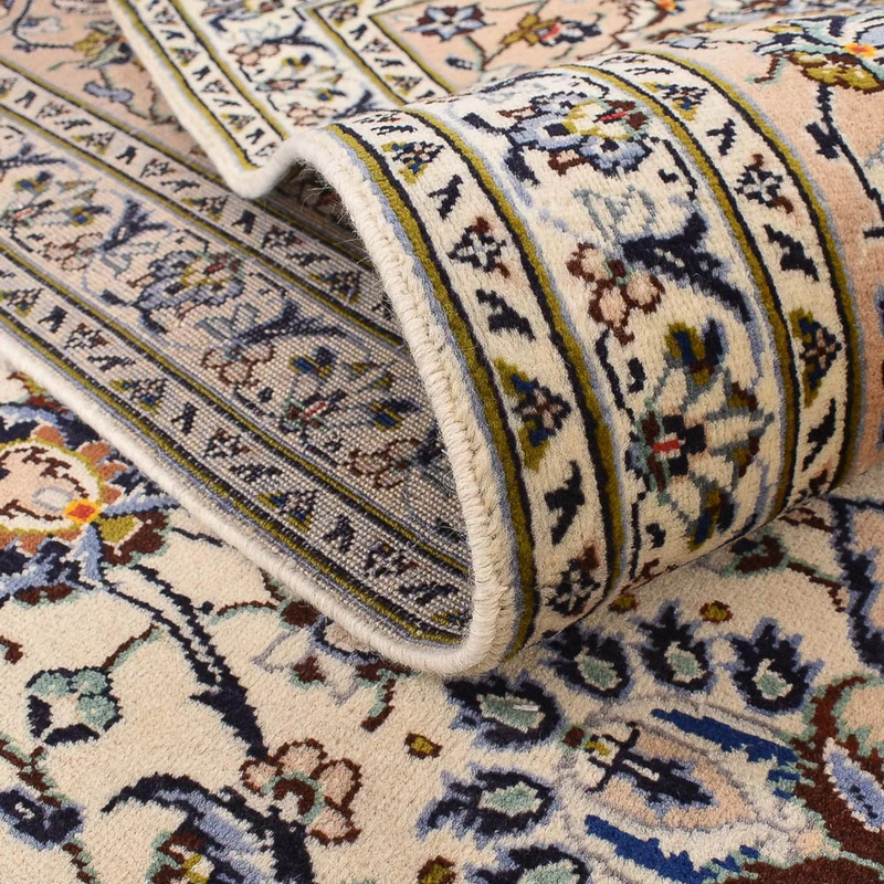 Perserteppich - Keshan - 292 x 405 cm - hellbeige