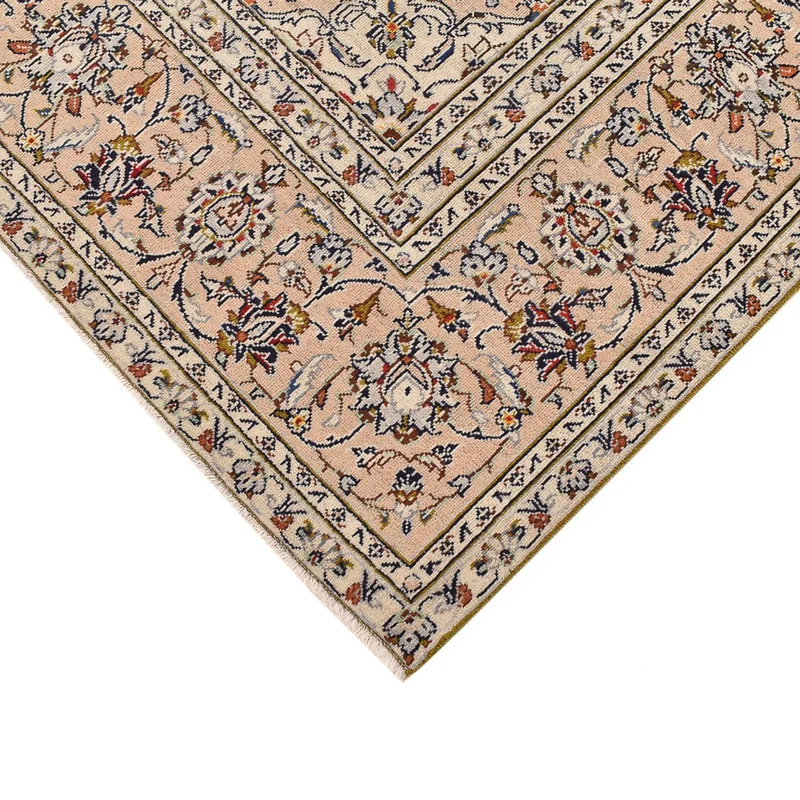 Keshan Teppich 208x308cm - Perserteppich - hellbeige
