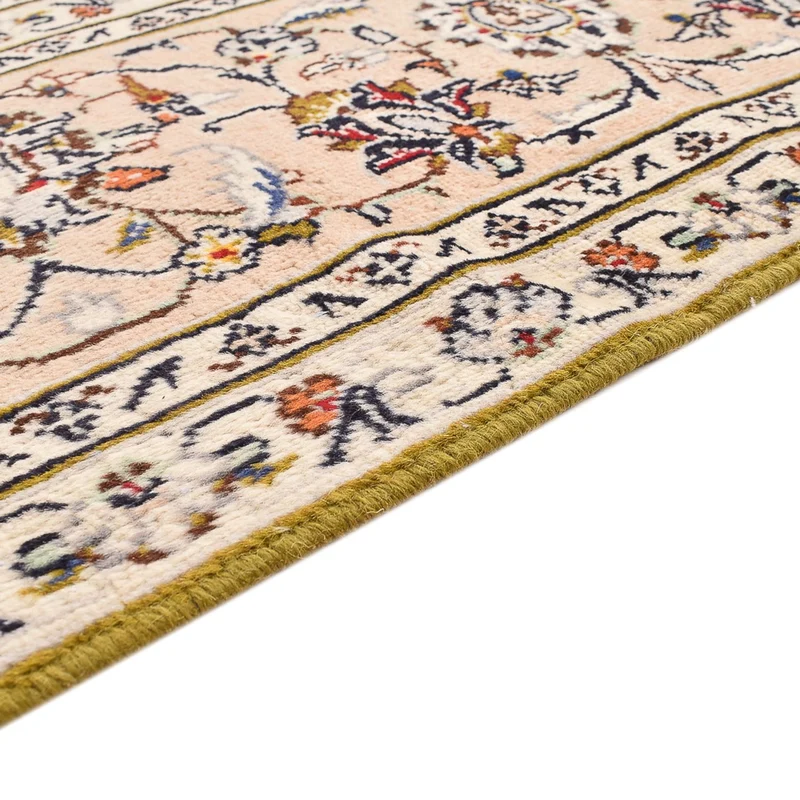 Keshan Teppich 208x308cm - Perserteppich - hellbeige