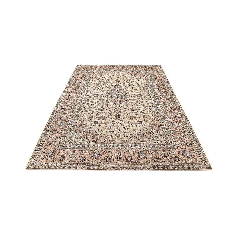 Keshan Teppich 208x308cm - Perserteppich - hellbeige