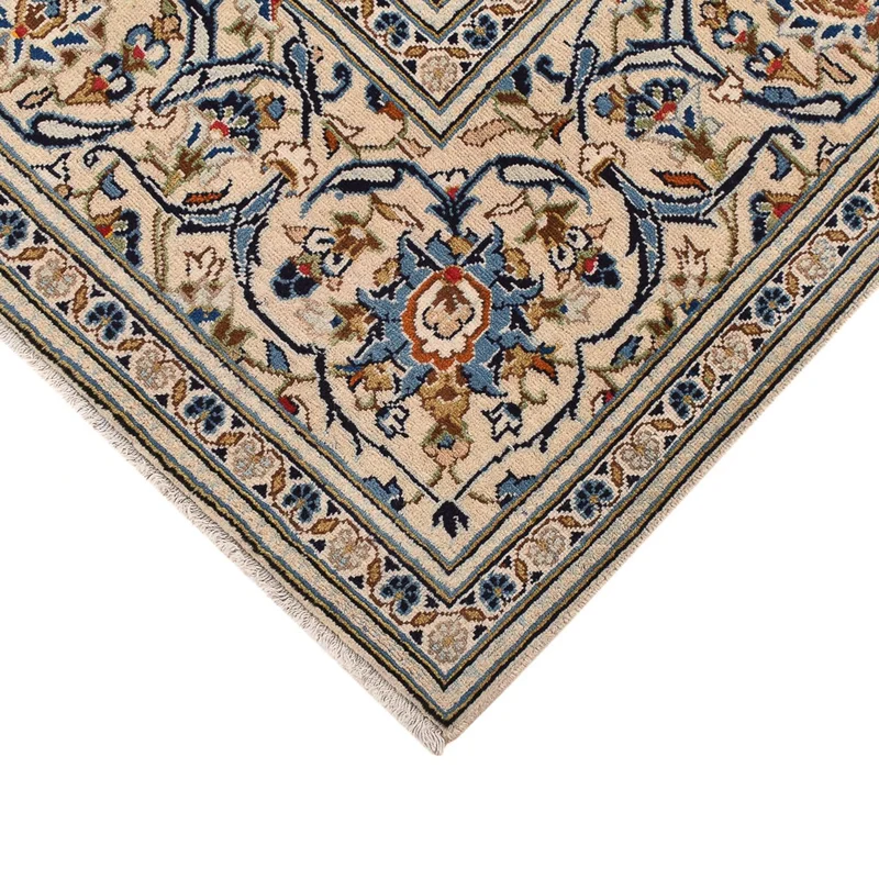 Perserteppich - Keshan - 200 x 300 cm - hellbeige