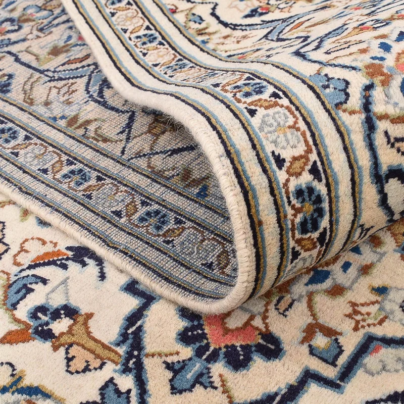 Perserteppich - Keshan - 200 x 300 cm - hellbeige