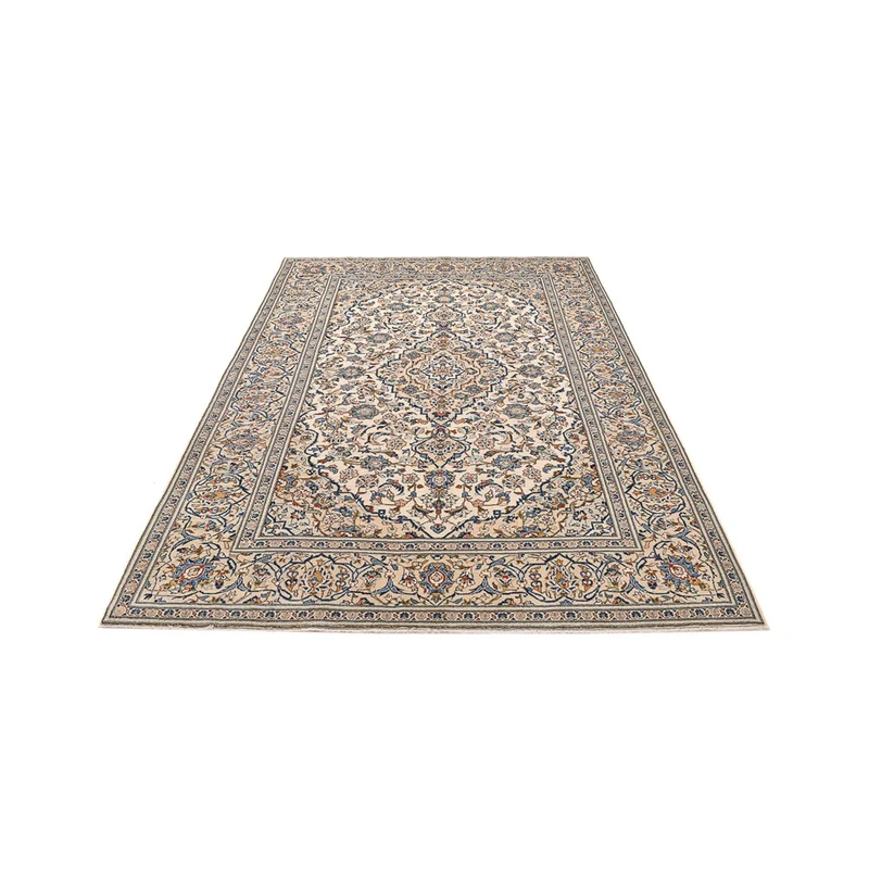 Perserteppich - Keshan - 200 x 300 cm - hellbeige