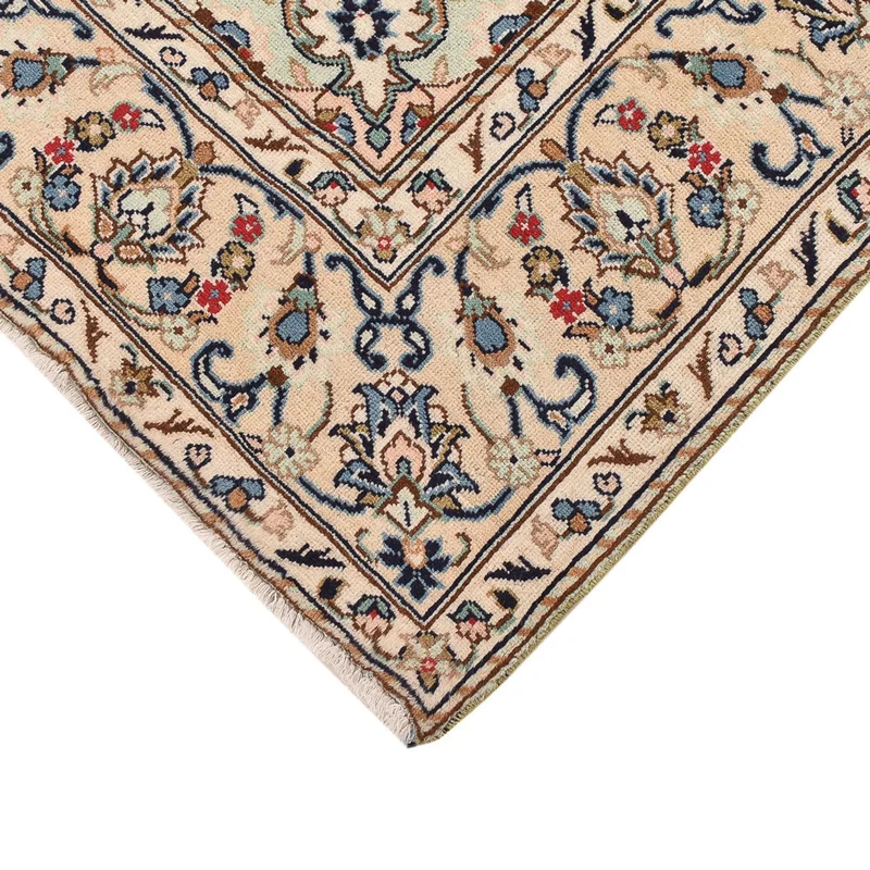 Perserteppich - Keshan - 191 x 290 cm - hellbeige