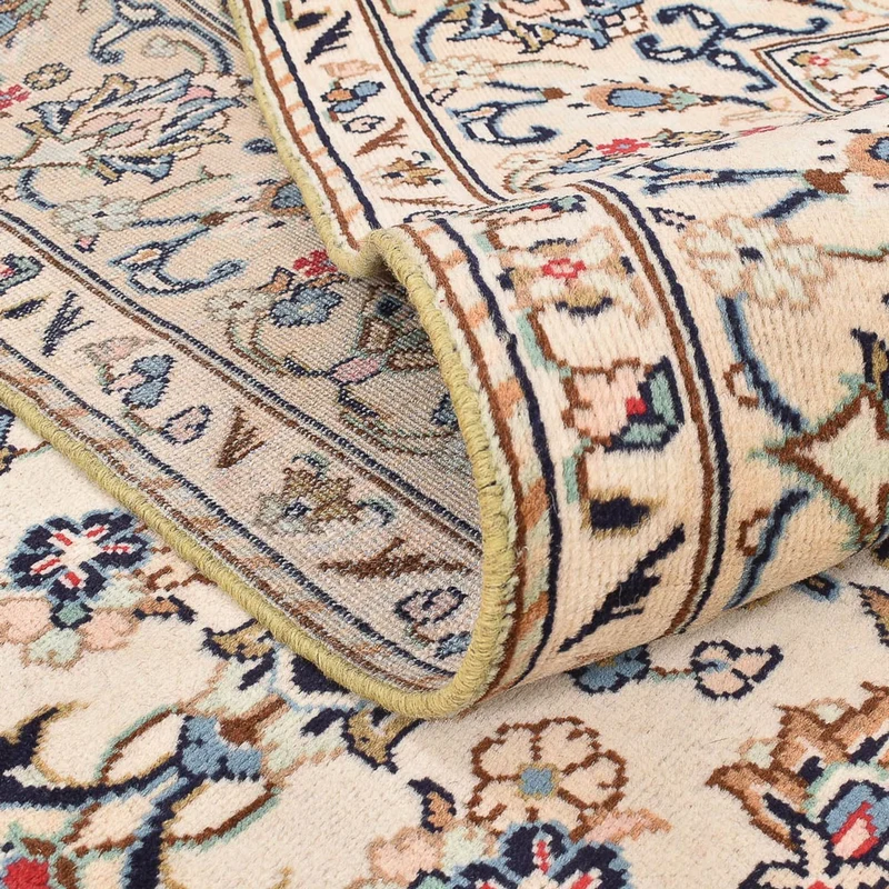 Perserteppich - Keshan - 191 x 290 cm - hellbeige