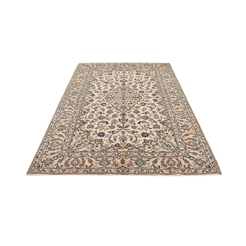Perserteppich - Keshan - 191 x 290 cm - hellbeige