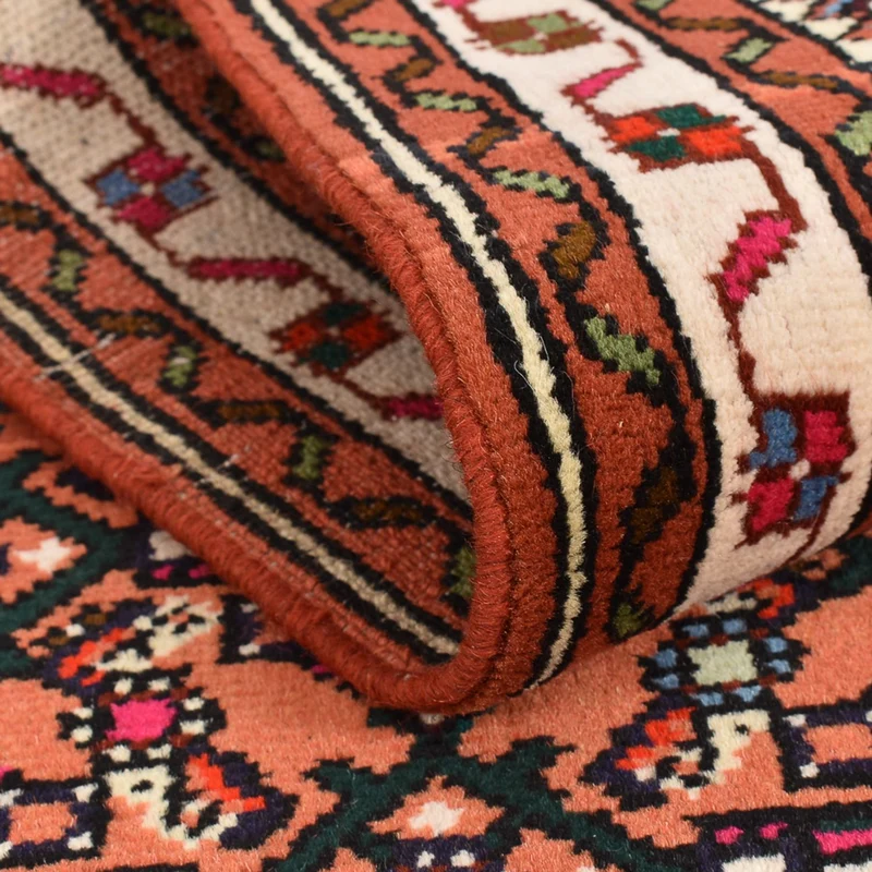 Hosseinabad Teppich 70x307cm - Perserteppich - rost