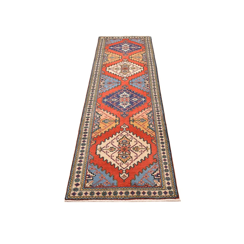 Meschkin Teppich 76x293cm - Perserteppich - mehrfarbig