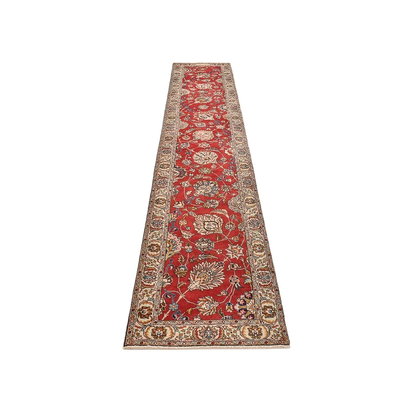 Läufer Perser - Täbriz - 72 x 398 cm - rot