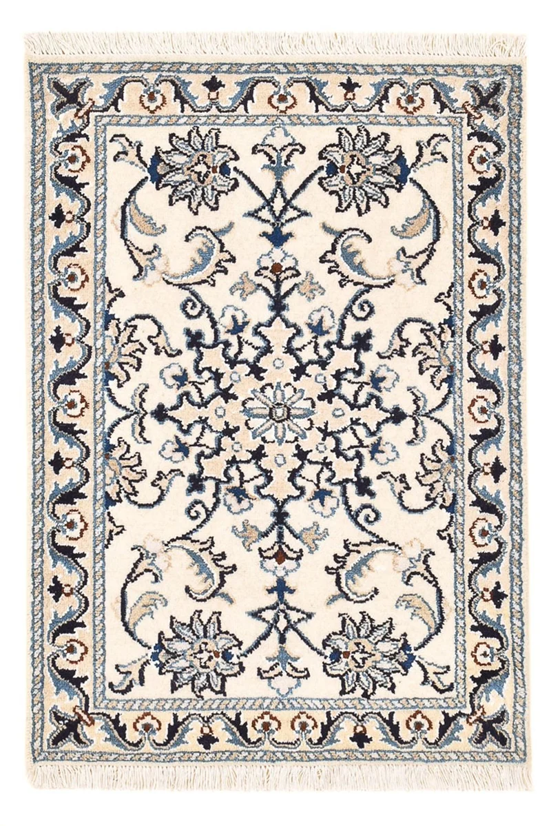 Nain - 12La Teppich 57x87cm - Perserteppich - beige