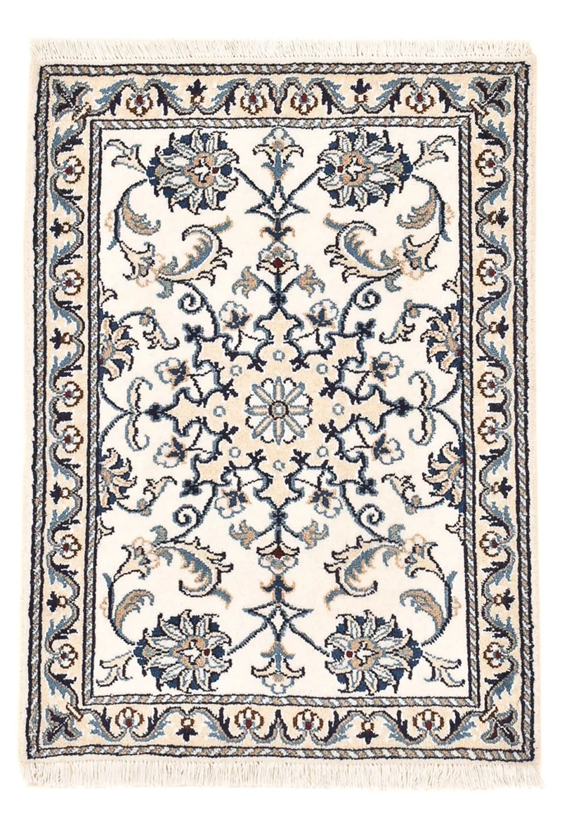 Nain - 12La Teppich 60x87cm - Perserteppich - creme