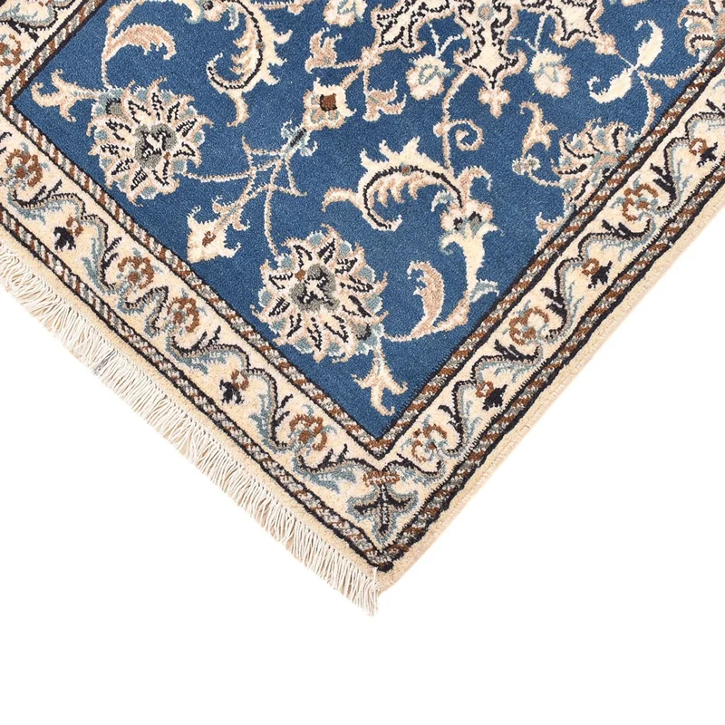 Perserteppich - Nain - 58 x 90 cm - blau