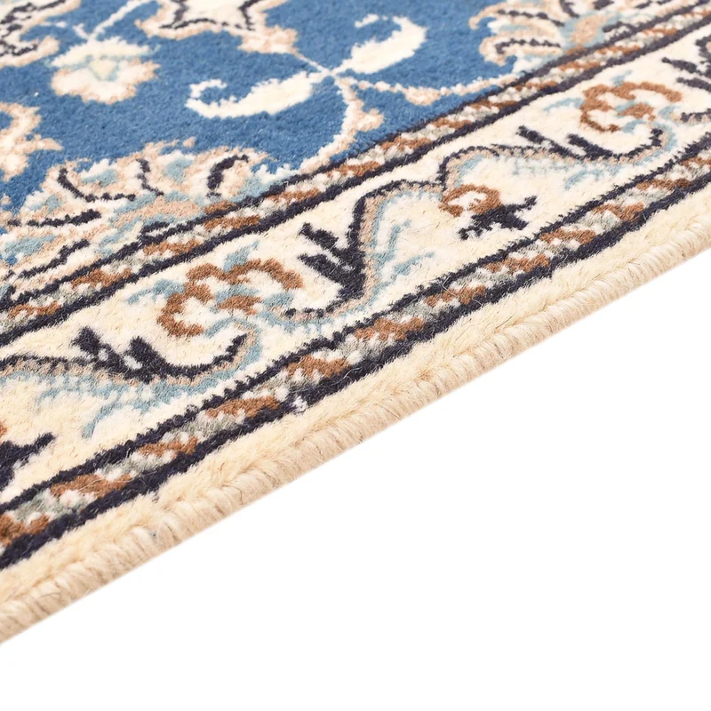 Perserteppich - Nain - 58 x 90 cm - blau