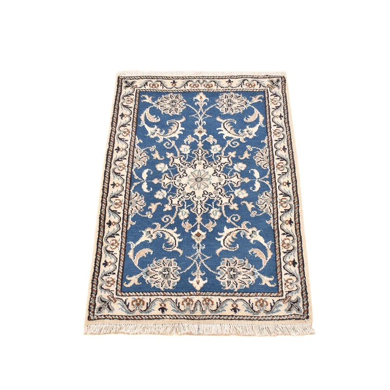 Perserteppich - Nain - 58 x 90 cm - blau