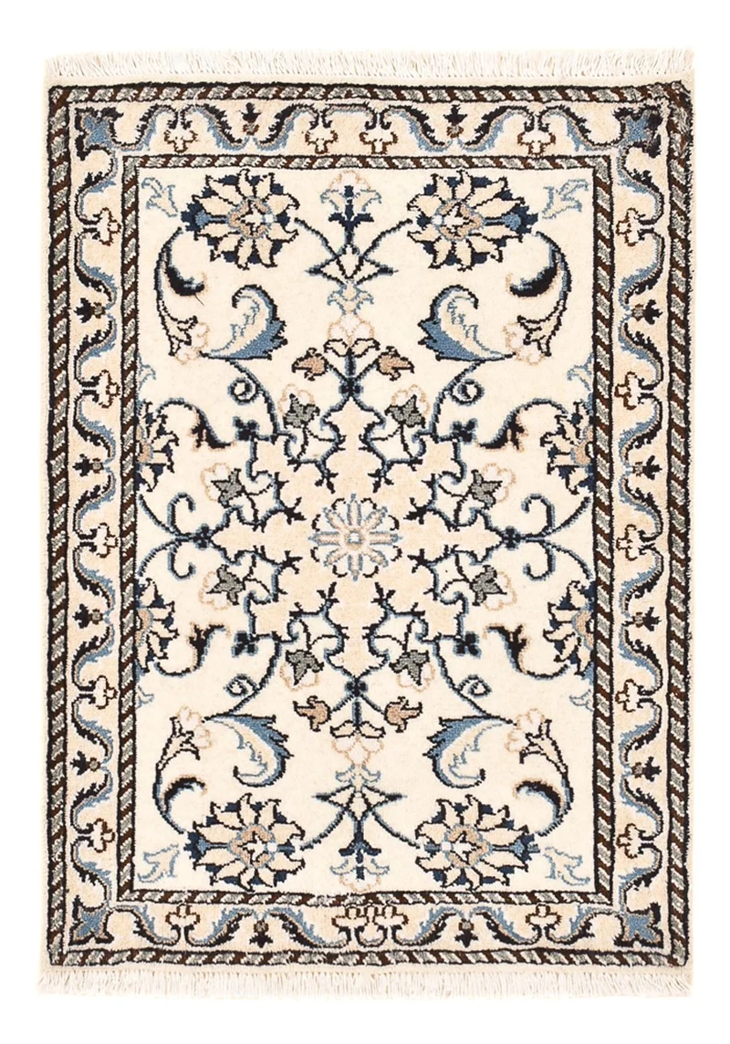 Nain - 12La Teppich 58x83cm - Perserteppich - creme