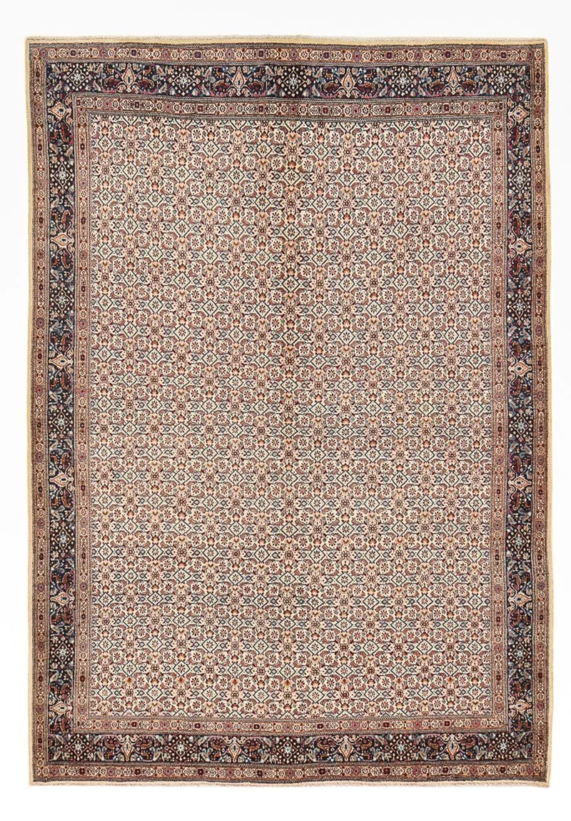 Moud Teppich 220x317cm - Perserteppich - hellbraun