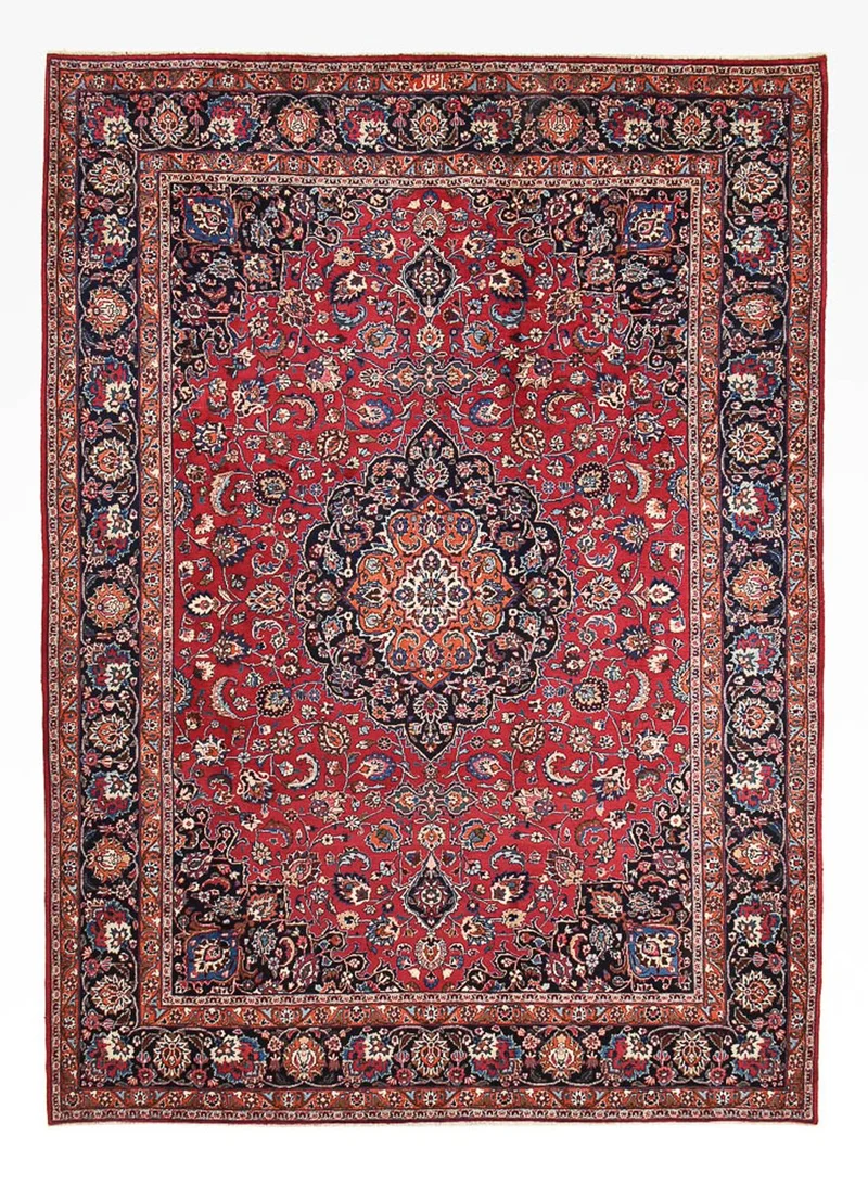 Maschad Teppich 301x402cm - Perserteppich - rot