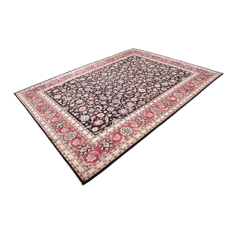 Maschad Teppich 293x385cm - Perserteppich - dunkelblau