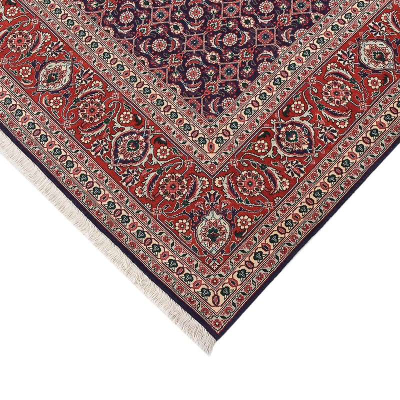 Täbriz - 50 Raj Teppich 198x294cm - Perserteppich - lila