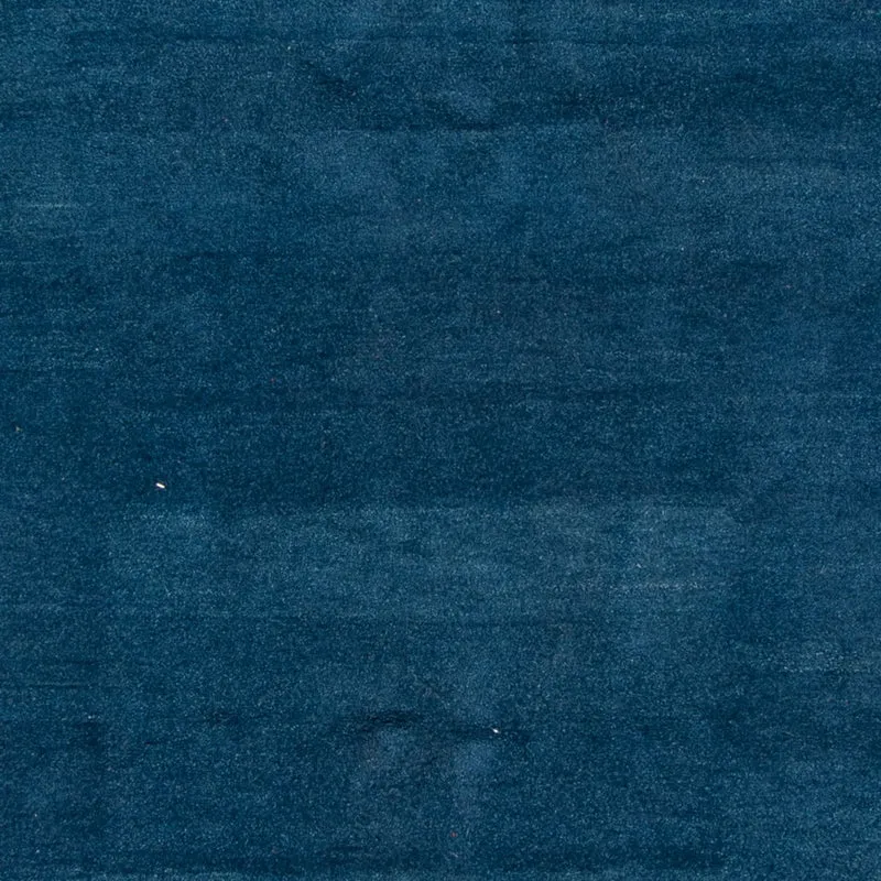 Gabbeh Teppich - Indus quadratisch - 251 x 254 cm - blau
