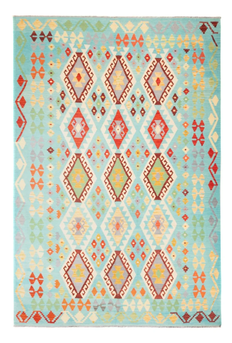 Kelim Maimene Teppich 176x250cm - mehrfarbig