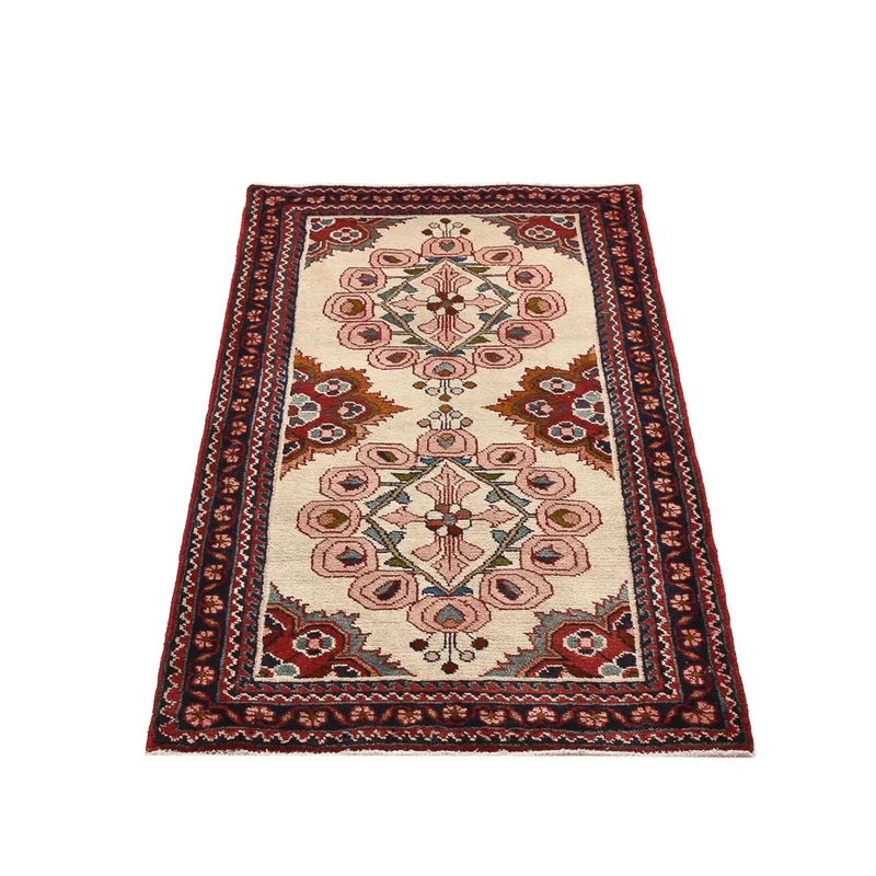 Perserteppich - Nomadic - 68 x 128 cm - beige