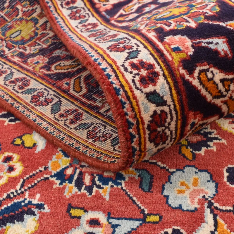 Perserteppich - Keshan - 127 x 210 cm - hellrot