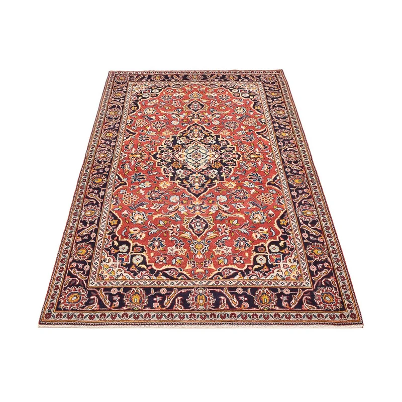 Perserteppich - Keshan - 127 x 210 cm - hellrot