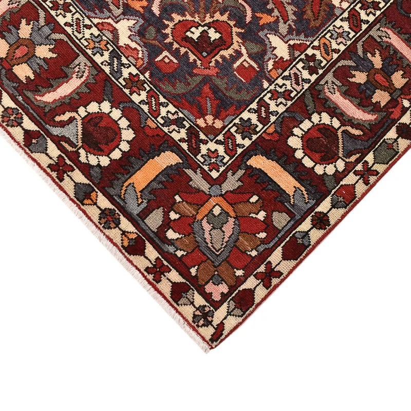 Perserteppich - Nomadic - 211 x 313 cm - dunkelrot