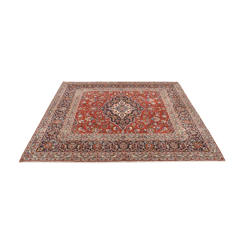 Perserteppich - Keshan - 225 x 253 cm - rot