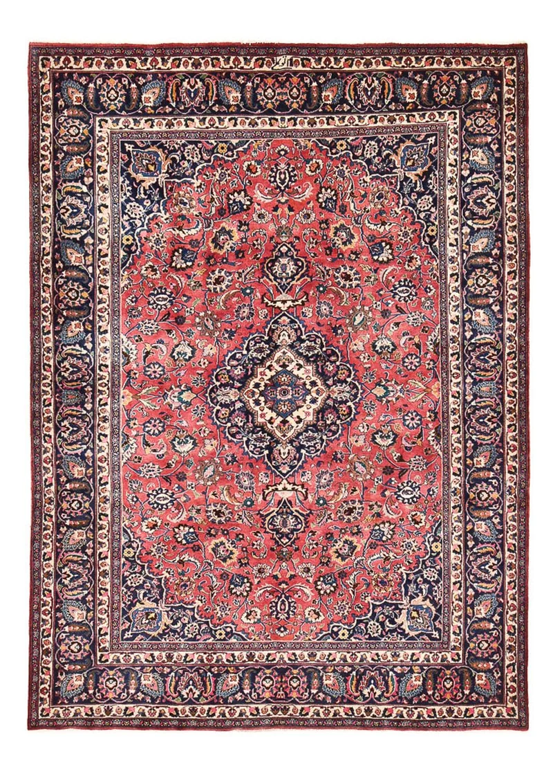 Maschad Teppich 242x344cm - Perserteppich - hellrot