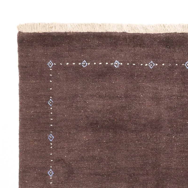 Gabbeh Teppich - Loribaft Perser - 160 x 230 cm - dunkelbeige