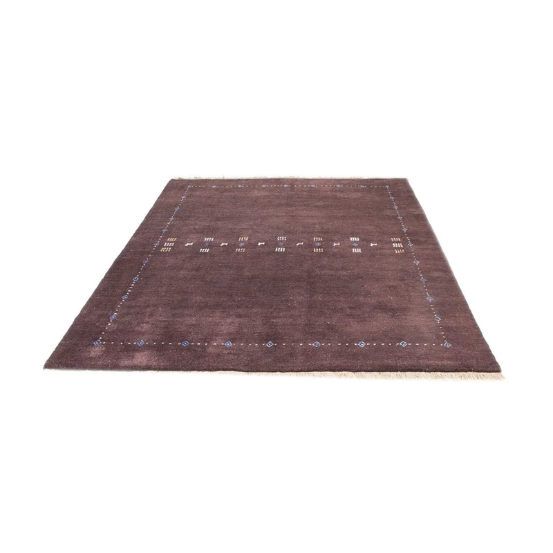 Gabbeh Teppich - Loribaft Perser - 160 x 230 cm - dunkelbeige