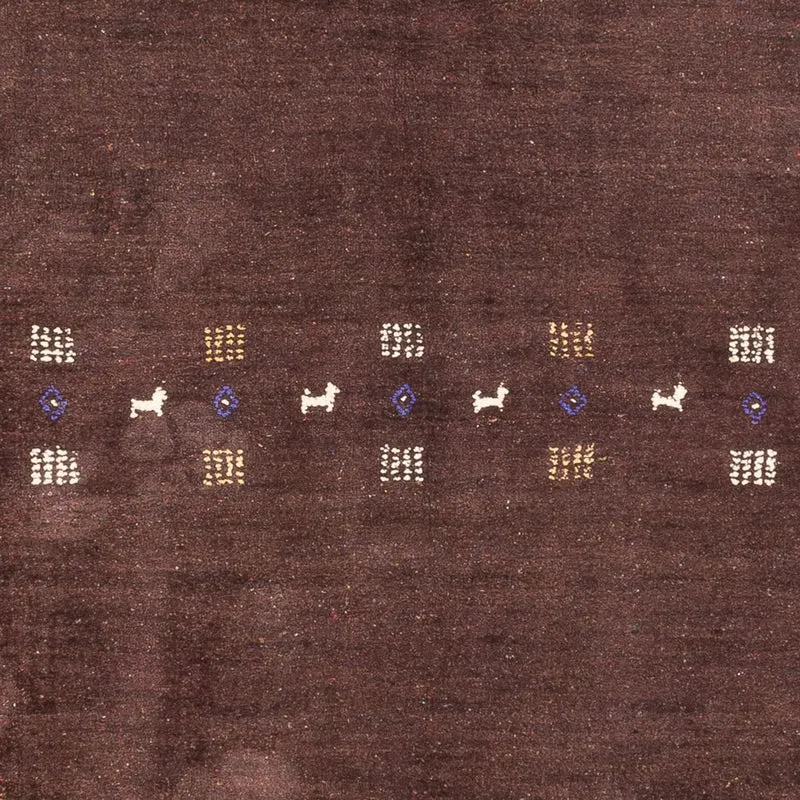 Gabbeh Teppich - Loribaft Perser - 200 x 300 cm - choco
