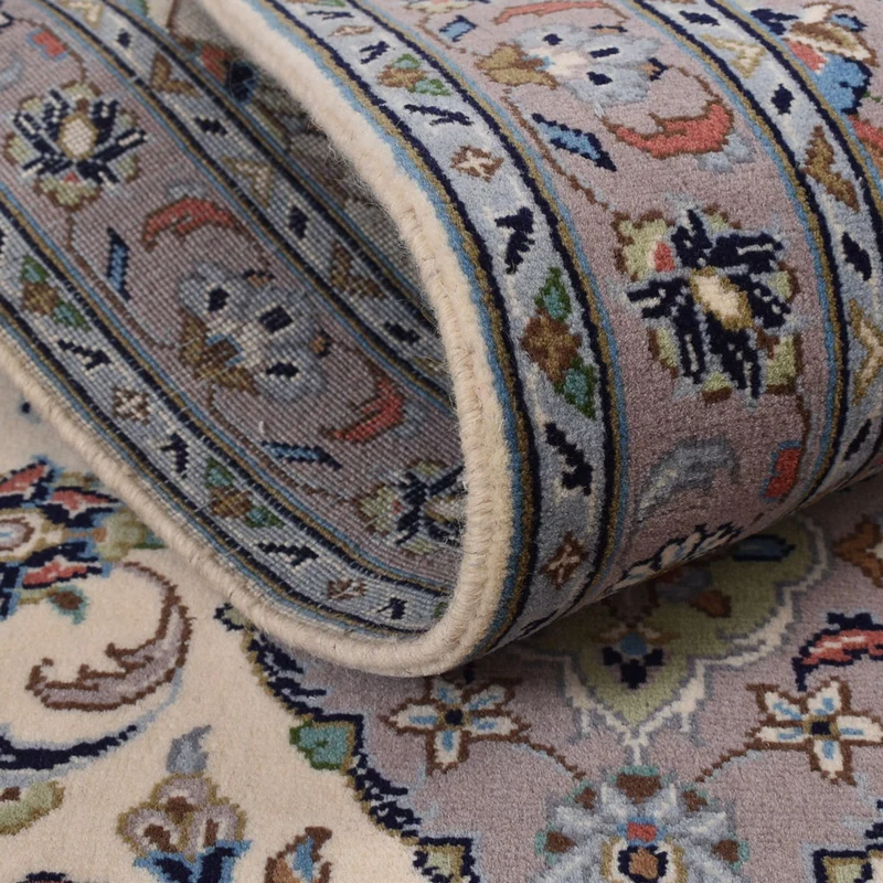Keshan Teppich 80x308cm - Perserteppich - beige