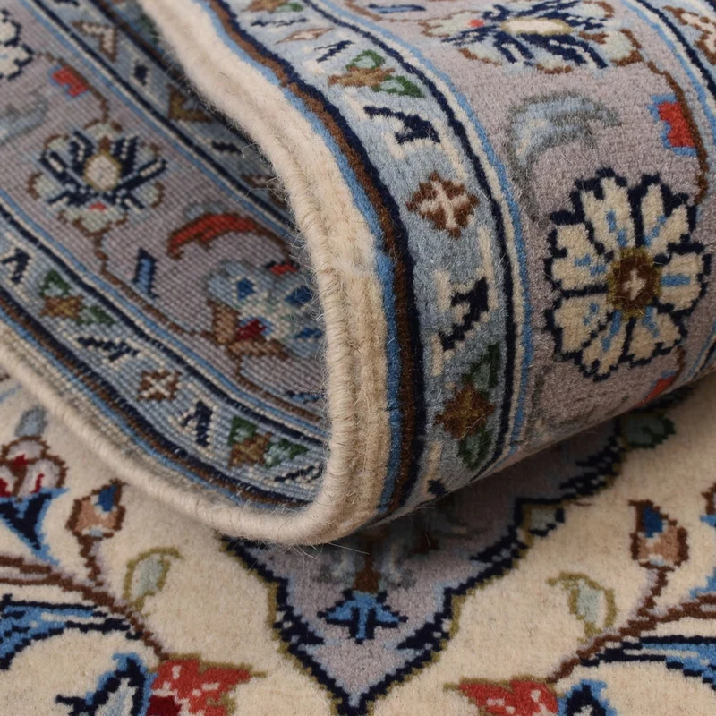 Läufer Perser - Keshan - 80 x 311 cm - beige