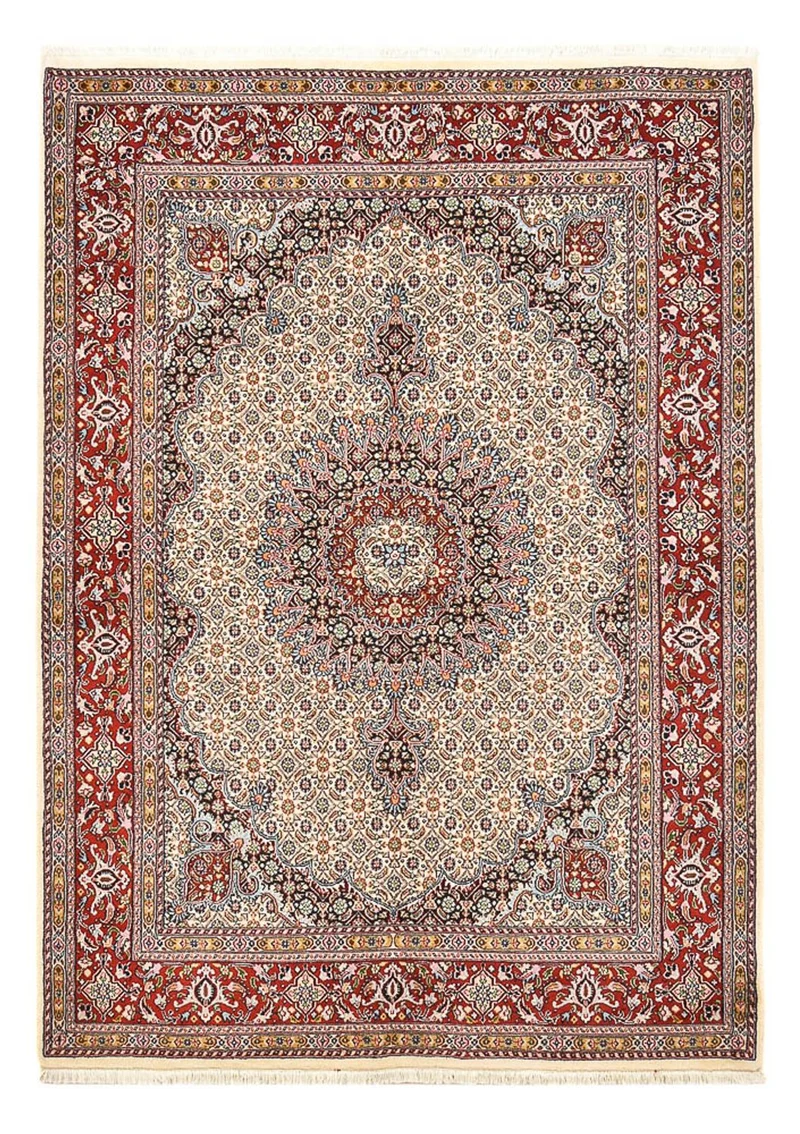 Moud Teppich 150x210cm - Perserteppich - sand