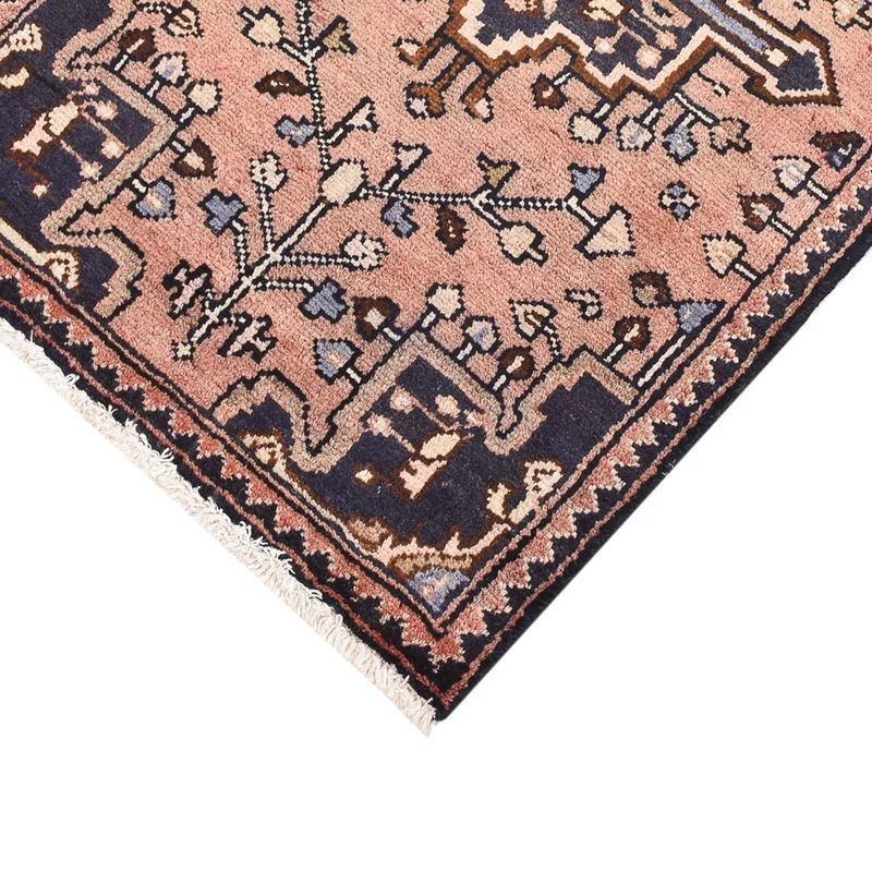 Hamadan Teppich 54x92cm - Perserteppich - hellrot