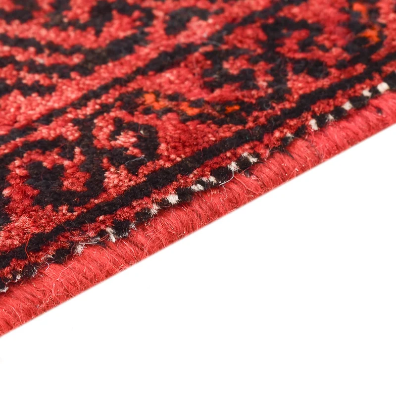 Perserteppich - Nomadic quadratisch - 40 x 43 cm - rot